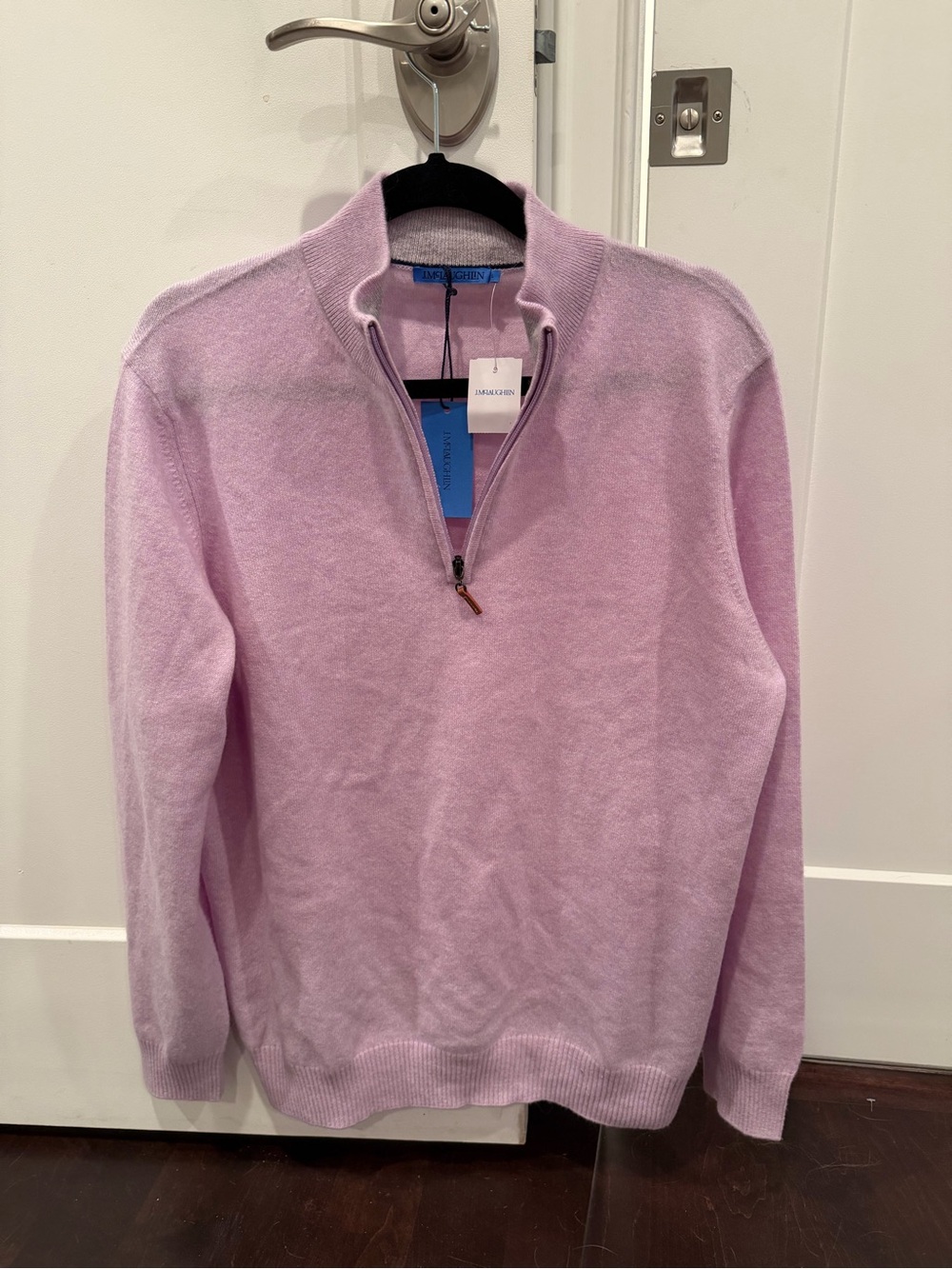 J. McLaughlin Twain Cashmere 1/4 Zip NWT